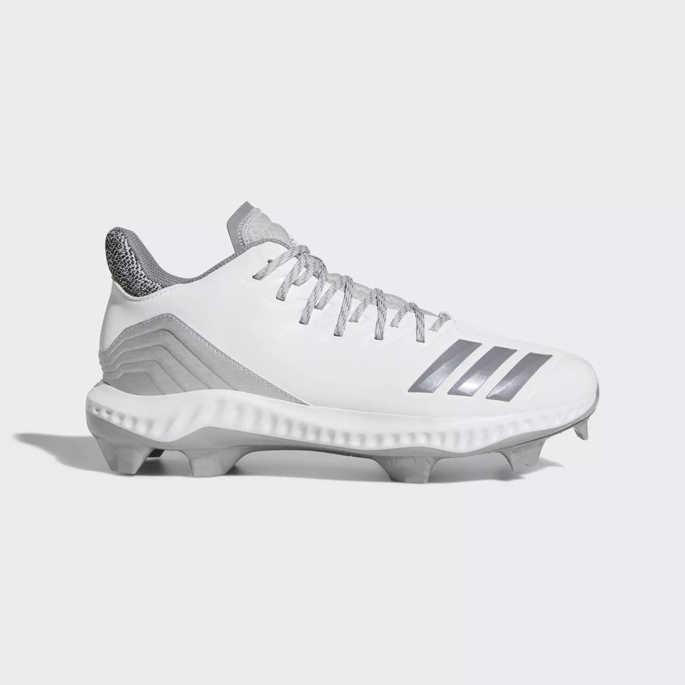 Adidas Icon Bounce TPU Spikes De Beisbol Blancos Para Hombre (MX-18673)